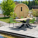 Holz Saunafass Fichte Bausatz